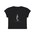 Women's Slim-Fit Cropped T-Shirt