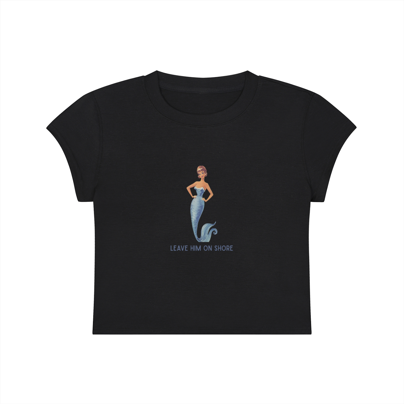 Women's Slim-Fit Cropped T-Shirt